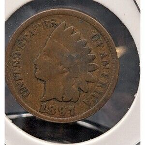 1897 Indian Head Cent – Classic U.S. One Cent